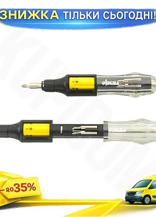 Ku набір викруток 10в1 universal fit crv sigma для точних робіт з автомат заміною біт інструмент для р uni2l_k