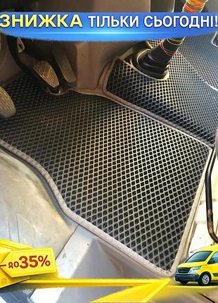 Килимки eva чорні для mercedes sprinter w901/902/903/904/905 1995-2006 р гумовий килимок для салону захи ku-22