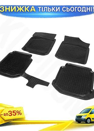 Резиновые коврики niken 3d для skoda octavia i tour a4 1996-2010 комплект защитные коврики в салон ku-22