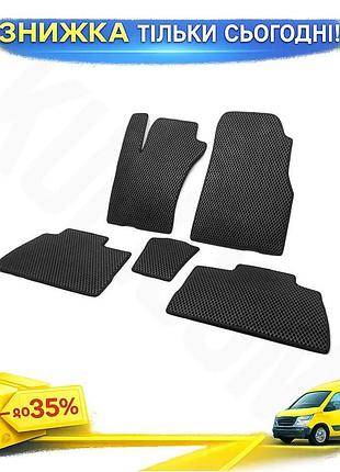 Коврики eva черные для mercedes ml w163 резиновый коврик в салон для защиты от грязи ku-22