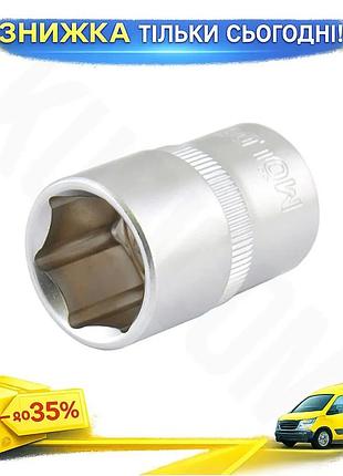 Головка торцева molder cr-v 1/2" 19мм для автомобілів гайковерт насадка для монтажу та демонтажу різьбов ku-22