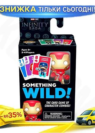 Ku настольная игра funko universal fit something wild железный человек карточная игра для детей от 6 л uni2l_k