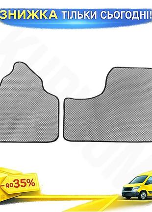 Килимки eva v2 для mercedes sprinter w906 2006-2018 сірі гумові килимки в салон захисту від бруду ku-22