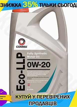 Ku моторное масло comma universal fit eco-llp 0w-20 синтетическое для современных двигателей с увеличе uni2l_k