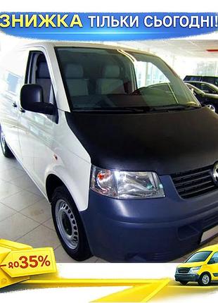 Чехол капота экокожа для volkswagen t5 transporter 2003-2010 защитный тюнинг авто накладка ku-22