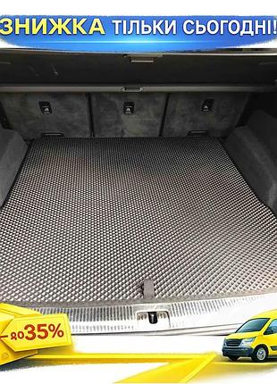 Килимок багажника eva для audi q7 2015-2020 модельний захисний килимок для авто в штатні місця ku-22