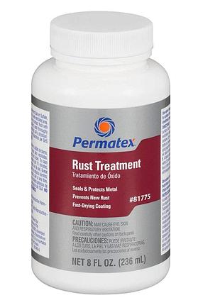 Перетворювач іржі permatex rust treatment 236мл антикорозійний засіб для металу захист від іржі ku-22 2