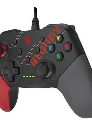 Ku геймпад bloody gp30 universal fit usb для пк ps3 switch android гейм контроллер с двойной вибрацией uni2l_k 4