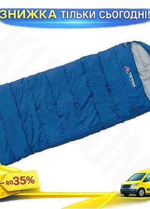 Ku спальный мешок одеяло universal fit terra incognita asleep wide 300 темно-синий для кемпинга и тури uni2l_k