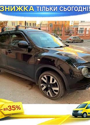 Ветровики hic для nissan juke 2010-2019 4 шт дефлекторы окон самоклеящиеся для защиты от дождя ku-22