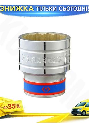 Головка торцева king tony 1/2" 27 мм 12-гранна для гайкових ключів 433027mr ku-22