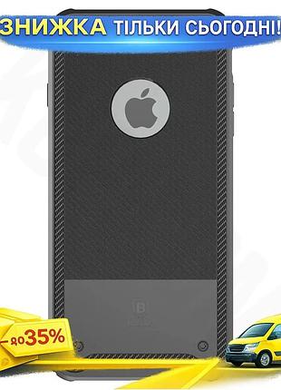 Ku чохол baseus shield universal fit для iphone 8 plus 7 plus чорний захисний кейс для смартфону проти uni2l_k