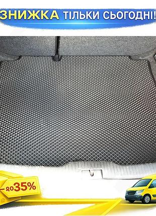 Коврик багажника eva черный для volkswagen golf 4 модельный защитный коврик для авто в штатные места ku-22