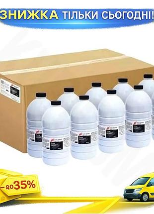 Ku тонер black 10 universal fit кг для принтеров hp и canon 10 банок по 1 кг черный тонер для печати uni2l_k
