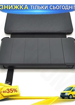 Ku портативное зарядное устройство universal fit power bank 12000 mah солнечное с usb для путешествий uni2l_k