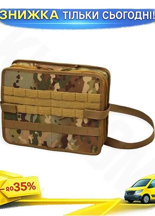Подсумок для планшета с прозрачным вкладышем 9-11'' oxford 800d защита от погоды два кармана органайзер, ku-22