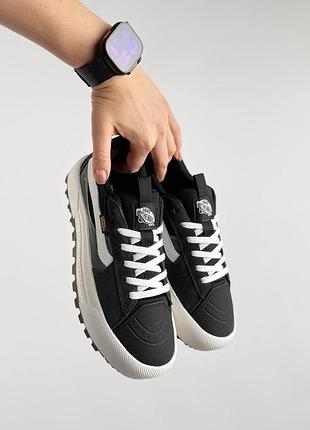 Vans old skool mte-1 gtx w dark grey white 4