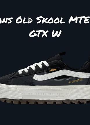 Vans old skool mte-1 gtx w dark grey white 5