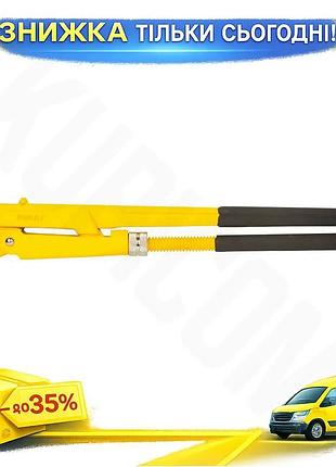 Ku ключ трубний 90° universal fit 1½" crv sigma для труби хромованадієва сталь з ергономічними рукоятк uni2l_k