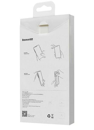 Ku чехол силиконовый baseus universal fit для iphone 12 mini красный защитный для телефона мягкий чехо uni2l_k 5