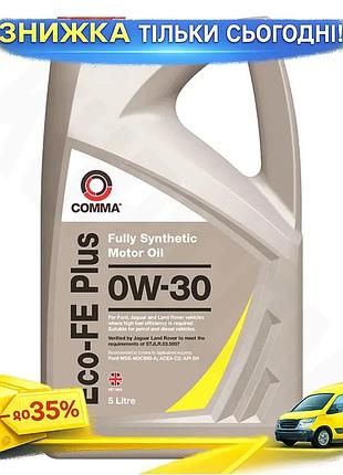 Ku моторное масло comma universal fit eco-fe plus 0w-30 5л синтетическое для бензиновых и дизельных дв uni2l_k