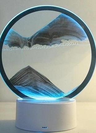 Нічник 3d з led підсвічуванням 7 режимів gray пісок