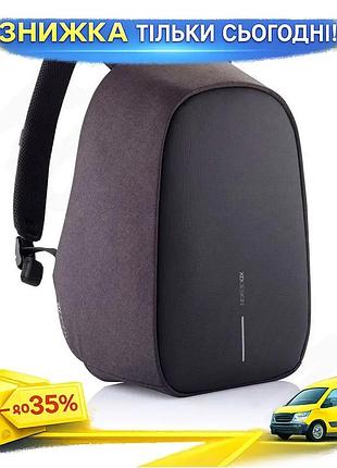 Ku рюкзак-антивор xd design universal fit hero xl черный для мужчин и женщин с usb портом и rfid защит uni2l_k