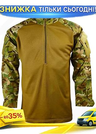 Ku фліс тактичний kombat universal fit uk xxl мультікам утеплююча кофта для військових та активного ві uni2l_k