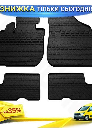 Резиновые коврики stingray 4 шт для renault logan mcv 2005-2013 салонные коврики защита от грязи ku-22