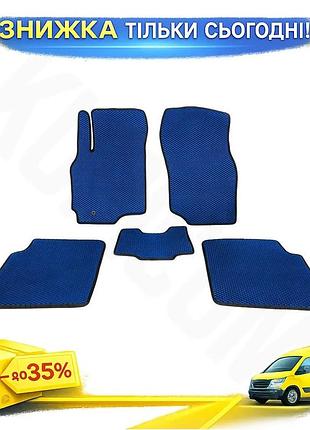 Коврики eva синие для mitsubishi lancer 9 2004-2008 резиновые коврики для защиты салона автомобиля ku-22