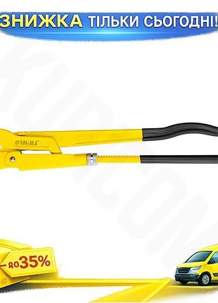 Ku ключ трубный s-type universal fit 2 дюйма crv sigma для труб и деталей обжимной инструмент с эргоно uni2l_k