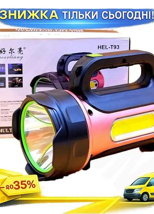 Фонарь на солнечных батареях hel-t93 с powerbank и microusb для кемпинга и туризма светодиодный аккумуля ku-22