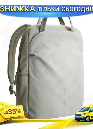 Ku рюкзак soft tote universal fit xd design для ноутбука 16 дюймов серый унисекс водонепроницаемый рюк uni2l_k