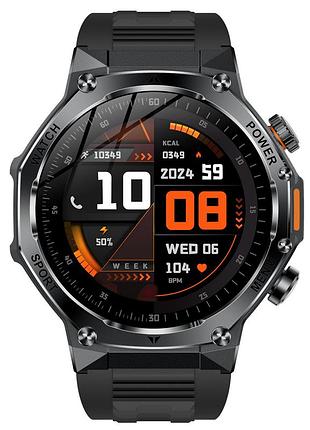 Ku умные смарт часы universal fit uwatch с bluetooth для android и ios черные фитнес браслет для здоро uni2l_k 7