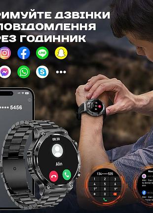 Ku умные смарт часы universal fit uwatch с bluetooth для android и ios черные фитнес браслет для здоро uni2l_k 10