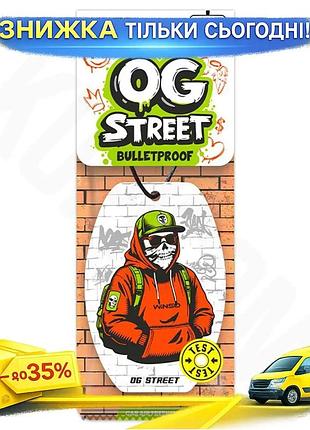 Ku ароматизатор winso og universal fit street bulletproof освежитель воздуха для автомобиля аромат для uni2l_k