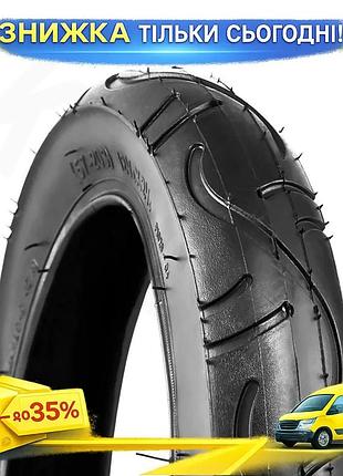 Ku покришка велосипедна grey's universal fit 12 1/2 x 2 1/4 чорна гума для дитячих велосипедів самокат uni2l_k