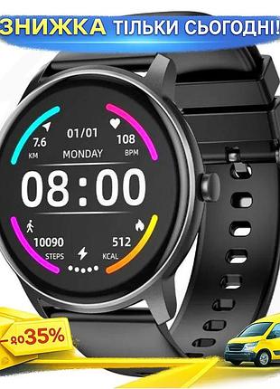 Умные часы hoco y4 черные смарт часы для фитнеса с мониторингом сна и пульса bluetooth 5.0 ku-22