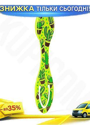 Ku закладка-фонарик flexilight кактусы universal fit для чтения в темноте светодиодный фонарик для кни uni2l_k