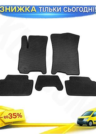 Коврики eva черные для daewoo gentra резиновый коврик для салона авто защита от грязи ku-22