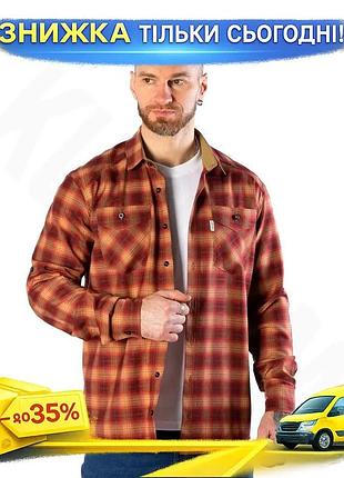 Ku сорочка camotec легіт universal fit 3xl червона тактична сорочка для чоловіків з нагрудними кишеням uni2l_k