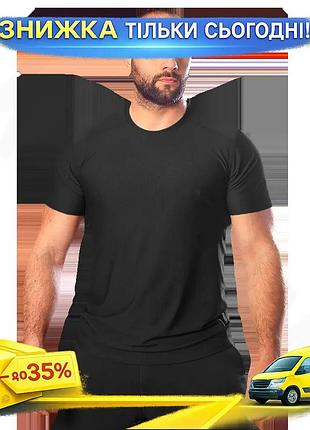 Ku футболка camotec chiton universal fit xl чорна для активного відпочинку літня одяг з coolpass grid uni2l_k