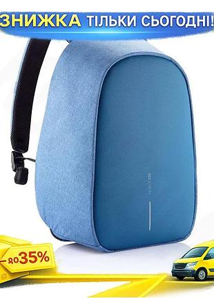 Ku рюкзак-антивор xd design universal fit bobby hero 18л блакитний міський рюкзак для дорослих із захи uni2l_k