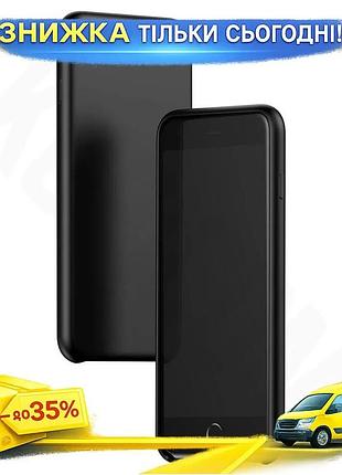 Ku чохол baseus original universal fit lsr для iphone 8 plus 7 plus чорний захисний чохол для смартфон uni2l_k