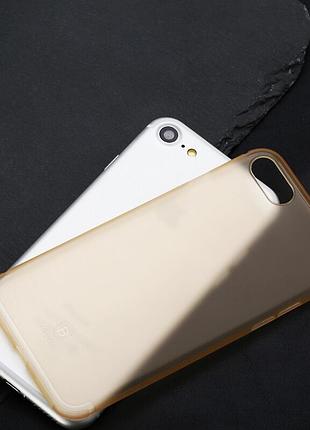 Ku чехол baseus slim universal fit transparent для iphone se 2020 8 7 прозрачный тонкий защитный чехол uni2l_k 4