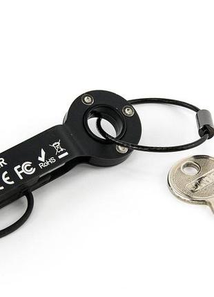 Ku брелок-адаптер troika walker universal fit usb microusb металлический красный зарядка и синхронизац uni2l_k 7