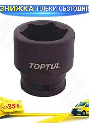 Головка торцевая toptul ударная 3/4" 17 мм хром-молибденовая для крепежа 1 шт ku-22