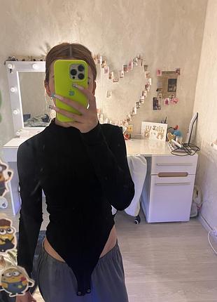 Боді чорний 3