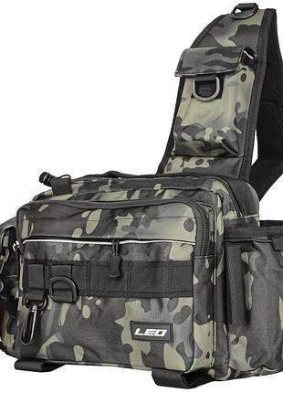 Сумка для рыболовных снастей leo 28159 black camouflage