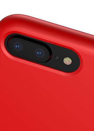 Ku чохол baseus для universal fit iphone 8 plus 7 plus червоний захисний чохол для смартфона проти под uni2l_k 5